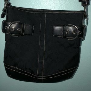 Black Coach Crossbody